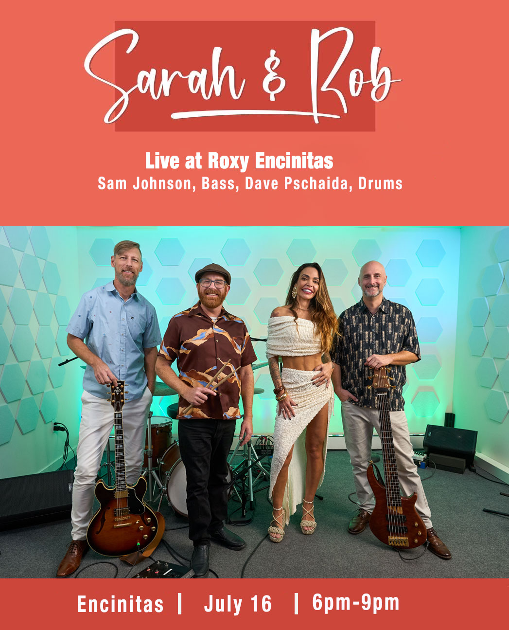 Sarah & Rob Quartet (Bossa Nova & Pop)